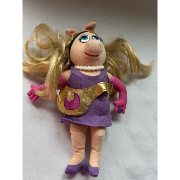 Miss Piggy Muppet Plush Jim Henson Doll 10 “ Disney Parks - Picture 1 of 6